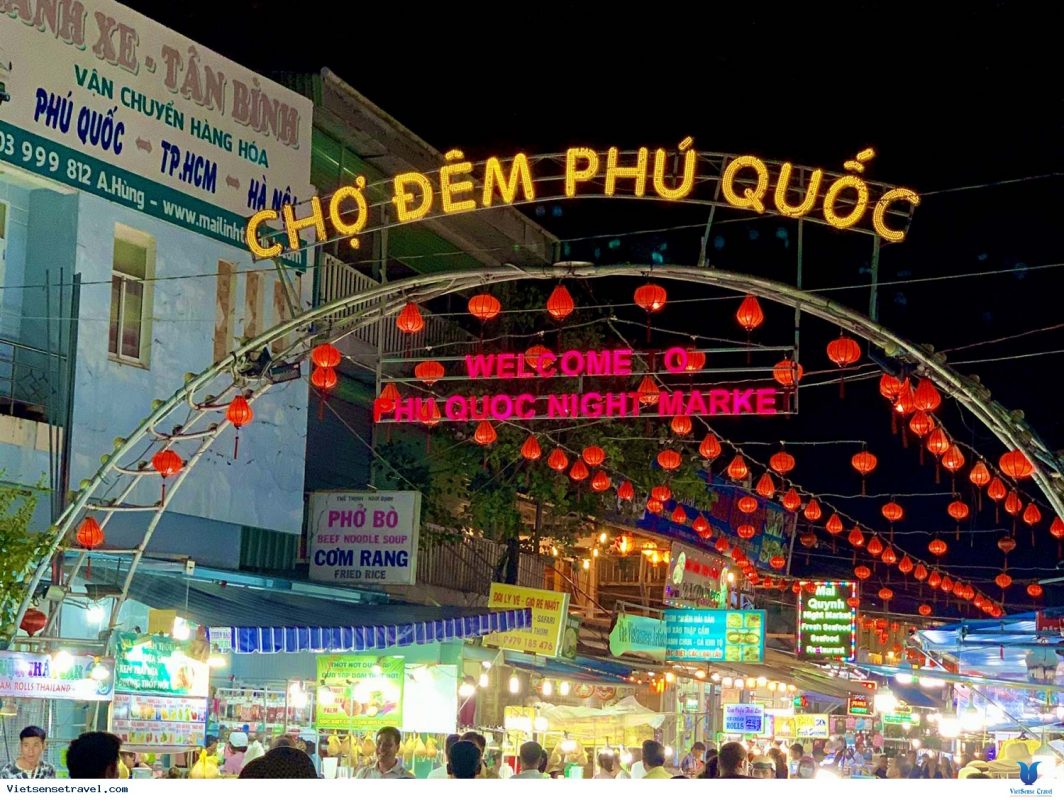Chợ đêm Phú Quốc ở khu vực nào?