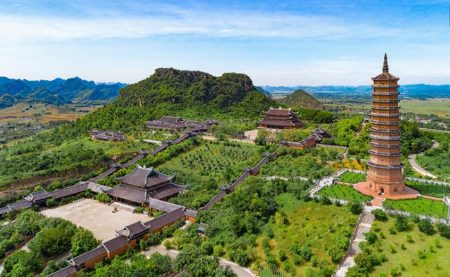 Chùa sở hữu lối kiến trúc độc đáo, ấn tượng cực kỳ hoành tráng