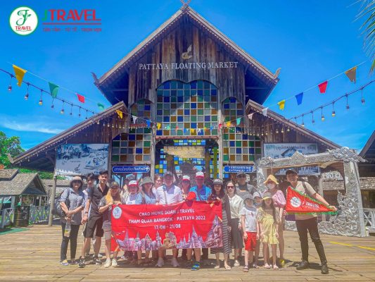ĐOÀN J TRAVEL THAM QUAN THÁI LAN TỪ 17/8-21/8/2022 -1 