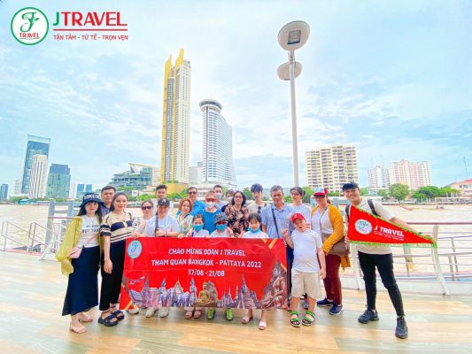 ĐOÀN JTRAVEL THAM QUAN BANGKOK - PATTAYA NGÀY 17-21/8/2022 - 1
