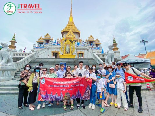 ĐOÀN JTRAVEL THAM QUAN BANGKOK - PATTAYA NGÀY 17-21/8/2022 - 2