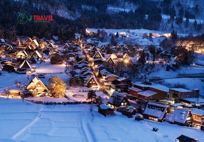 Mùa đông ở Shirakawago