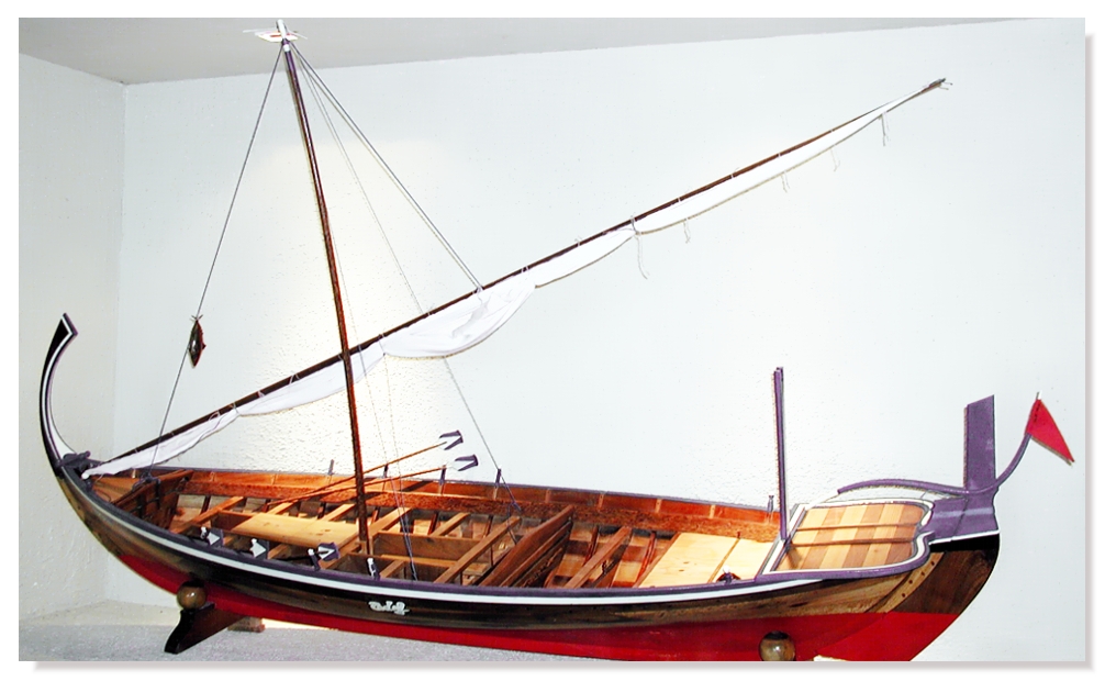 Mô hình thuyền Dhoni