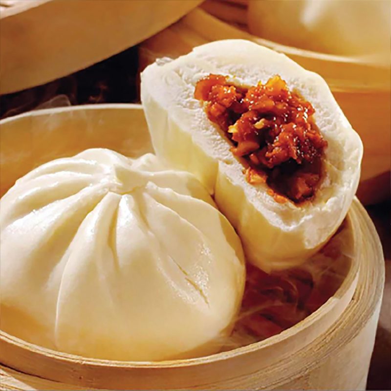 Bánh bao xá xíu thơm ngon
