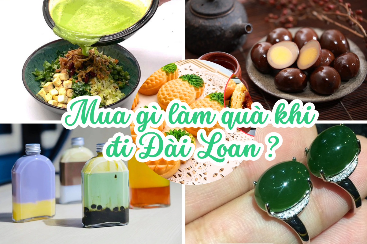 Du lịch Đài Loan mua gì về làm quà?